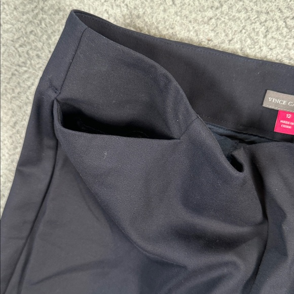 NWT Vince Camuto Classic Navy Black Dress Pants Women’s 12 Career Office Trouser - Picture 5 of 11